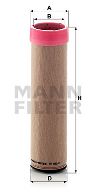 Sekundärluftfilter MANN-FILTER (CF 990/2) 