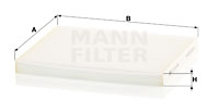 Filter, Innenraumluft MANN-FILTER (CU 24 004), KIA, HYUNDAI, Sportage, IX35, Tucson, Ioniq, Niro 