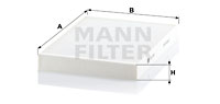 Filter, Innenraumluft MANN-FILTER (CU 3037), AUDI, SEAT, A6, A6 Avant, Allroad, A4, A4 Avant, A4 Cabriolet, Exeo, Exeo ST 