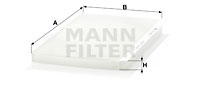 Filter, Innenraumluft MANN-FILTER (CU 3455), OPEL, Corsa B, Corsa B Caravan, Combo, Tigra 
