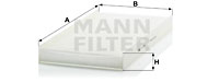 Filter, Innenraumluft MANN-FILTER (CU 5096) 