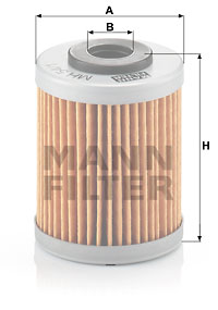 Ölfilter MANN-FILTER (MH 54/1) 
