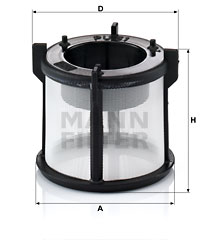 Fuel filter MANN-FILTER (PU 51 z) 