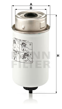 Kraftstofffilter MANN-FILTER (WK 8014) 