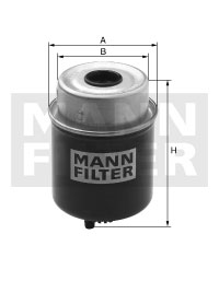 Kraftstofffilter MANN-FILTER (WK 8137) 