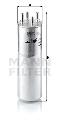 Kraftstofffilter MANN-FILTER (WK 857/1), VW, Transporter VI Bus, Multivan VI, Transporter V Bus, Touareg, Multivan V 