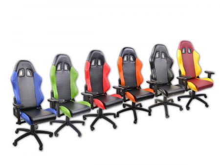 FK Gaming Stuhl Bürostuhl eGame Seat eSports Spielsitz Liverpool [verschiedene Farben] 