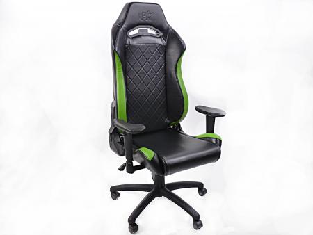 FK Gamingstuhl eGame Seats eSports Spielsitz London schwarz/grün schwarz/grün