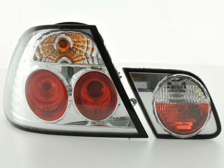 Taillights set BMW 3 Series Coupe type E46 99-02 chrome 