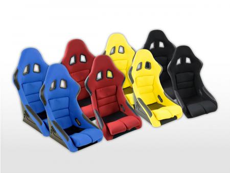 FK sportska sjedala Car Full Bucket Seats Set Edition 2 Fabric [Različite boje] 