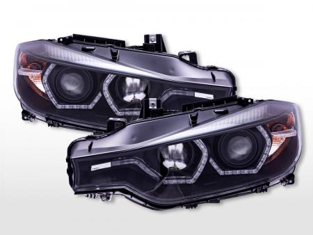 Daylight Scheinwerfer Xenon mit LED Tagfahrlicht BMW 3er F30/F31 2012 - 2014 schwarz 