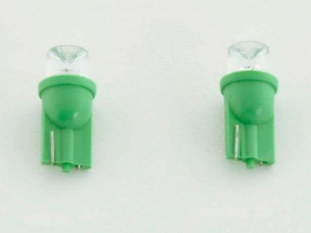 LED-lampen groen SET (2 stuks) 