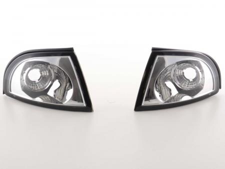Sada předních směrových světel Audi A4 (typ B5) 95-00 chrom 