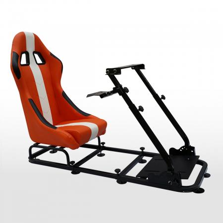 FK hra sedačka hra sedačka závodní simulátor eGaming Seats Interlagos oranžová/bílá oranžová/bílá