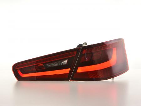 Zestaw tylnych świateł LED Audi A3 (8V) 3-drzwiowy 12-16 czerwony/przezroczysty 