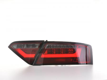 LED Rückleuchten Set Lightbar Audi A5 8T Coupe/Sportback  07-11 rot/schwarz 