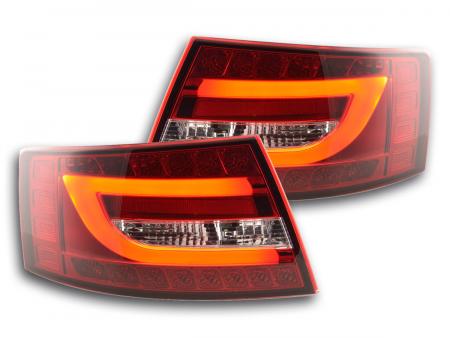 LED Rückleuchten Set Audi A6 Limo (4F)  04-08 rot/klar 