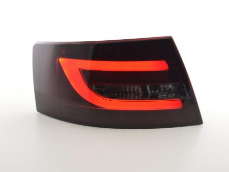 Set di luci posteriori a LED Audi A6 Limo (4F) 04-08 rosso / nero 