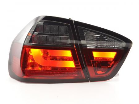 LED Rückleuchten Set BMW 3er E90 Limo  05-08 rot/schwarz 
