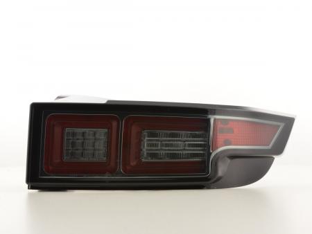 LED hátsó lámpa készlet Land Rover Range Rover Evoque 2011-től fekete 