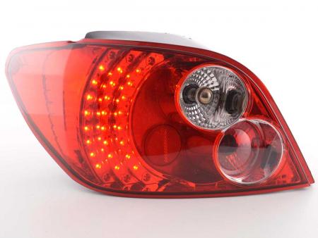 LED stražnja svjetla set Peugeot 307 hatchback 01-04 bistra/crvena 