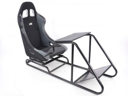 FK Gamesitz Spielsitz Rennsimulator eGaming Seats Estoril schwarz/grau schwarz/grau