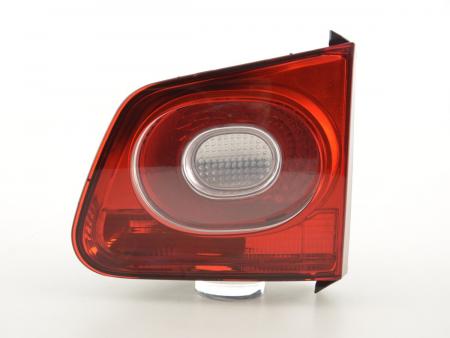 Parti di usura luce posteriore destra VW Tiguan (5N) 07-11 rosso / trasparente 