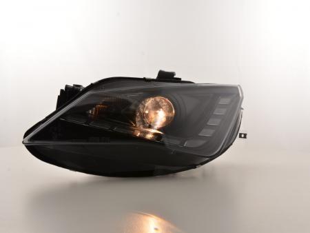 Komplet reflektorów Daylight Światła do jazdy dziennej LED Seat Ibiza 6J od 2012 czarny 
