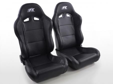 Assentos esportivos FK assentos meio balde de carro conjunto de corrida em aparência de automobilismo usado 