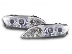 Sada světlometů Daylight LED DRL vzhled Mazda 6 02-07 chrom 