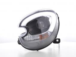 Σετ προβολέων Xenon Daylight LED DRL look Mini Countryman (R60) 10-17 μαύρο 