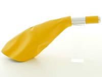 Käsijarrun kahvan muotoilu nahka keltainen universaali keltainen käsijarruvipu 