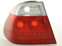 Baklykter BMW 3-serie Limo Type E46 98-01 hvit rød 