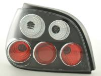 Luzes traseiras definidas Renault Megane 5 portas. Digite DABALAKAEA 99-02 preto 