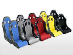 Asientos deportivos FK asientos de cubo completos para automóvil Set Edition 4 fabric 