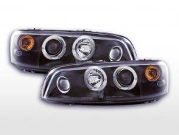 Headlight set Fiat Punto 2 type 188 99-02 black 