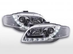 Päivänvalo LED-päiväajovalot Audi A4 type 8E 04-08 kromi 