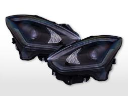 Kit phares LED Feux diurnes LED Suzuki Swift RZ/AZ année à partir de 17 conduite à droite noir 