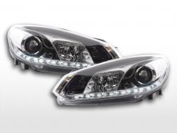 Daylight headlight LED daytime running lights VW Golf 6 type 1K 08- chrome 