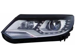 Scheinwerfer Set Daylight LED Tagfahrlicht VW Tiguan  ab 2011 schwarz 