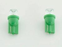 LED žárovky zelené SET (2 kusy) 
