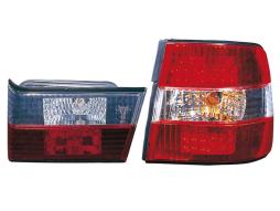 Led Rückleuchten BMW 5er E34 Limousine rot/klar 