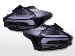 LED taillights Ford Focus (C346) 2015-2018 black 