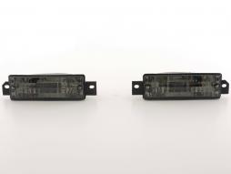 Indicadores dianteiros adequados para BMW 3er (tipo E30) 88-91 preto 