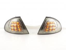 LED-blinklys foran BMW 3-serie E46 Limo/Touring 98-01 svart 