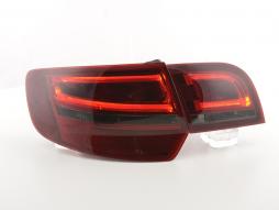 Set di luci posteriori a LED Audi A3 Sportback (8PA) 04-08 rosso / nero 