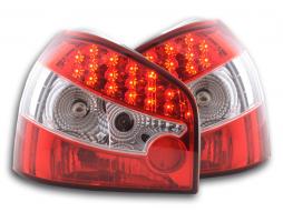 LED-takavalosarja Audi A3 type 8L 96-02 punainen 