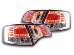 Conjunto de luzes traseiras LED Audi A4 Avant tipo 8E 04-08 cromado 
