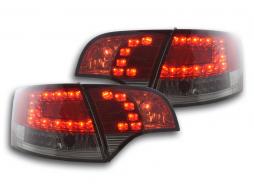 LED taillights set Audi A4 Avant type 8E 04-08 red / black 
