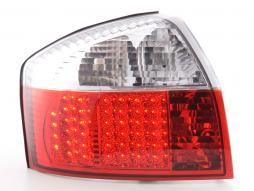 LED Rückleuchten Set Audi A4 Limousine Typ 8E  01-04 klar/rot 